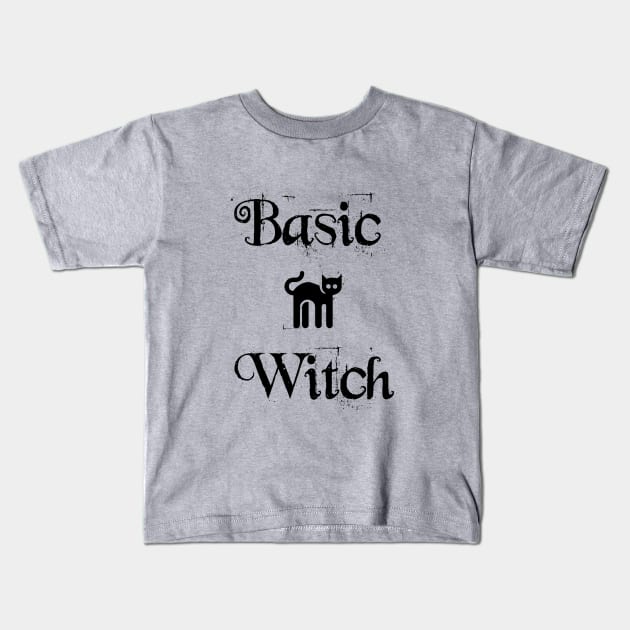 Basic Witch Kids T-Shirt by MandalaHaze